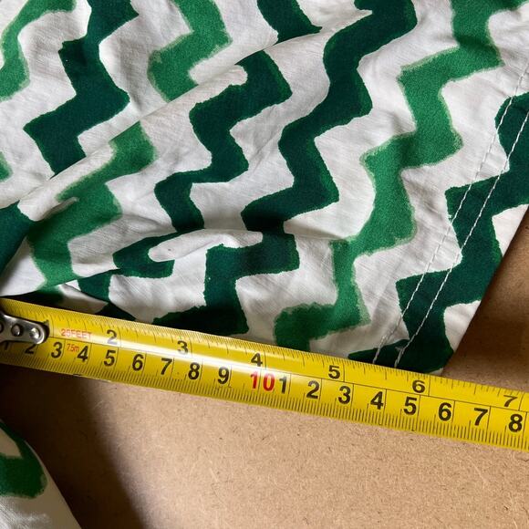 NWT Scotch & Soda Green and Blue Stripe Men Swim Bottoms Size 14 - Picture 8 of 9